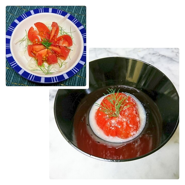 トマトの華☆塩麹漬け